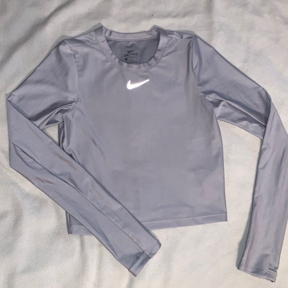 Silver Nike long sleeve